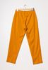 Picture of PLUS SIZE MUSTARD STRETCH TAILORED TROUSERS